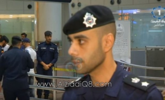 شاهد.. ضابط كويتي يتعرض لحالة إغماء على الهواء مباشرة