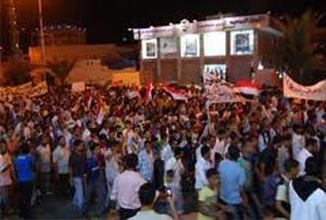 اعتصام بعدن وارتفاع قتلى تعز 