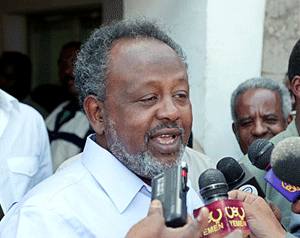 غيله رئيسا لجيبوتي لولاية ثالثة 