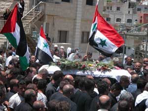 تشييع في بانياس ومنظمات تطالب بالتحقيق 