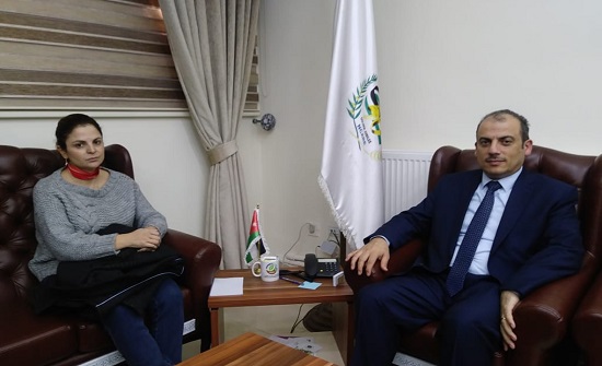 وفد أوروبي يزور المركز الوطني للبحوث الزراعية وفد أوروبي يزور المركز الوطني للبحوث الزراعية