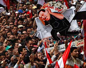 قوى سياسية تنتقد كلمة مبارك وتطالب بسرعة محاكمته 