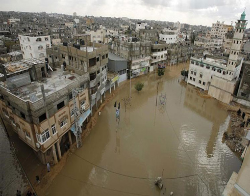 إسرائيل تفتح السدود وتغرق منازل غزة إسرائيل تفتح السدود وتغرق منازل غزة