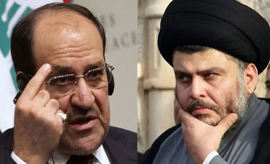 مقتدى الصدر يرد ضمنيا على هجوم المالكي: لا نقيم له وزنا مقتدى الصدر يرد ضمنيا على هجوم المالكي: لا نقيم له وزنا