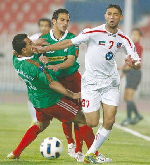 الكويت (1) الوحدات (3) في كأس الاتحاد الآسيوي لكرة القدم