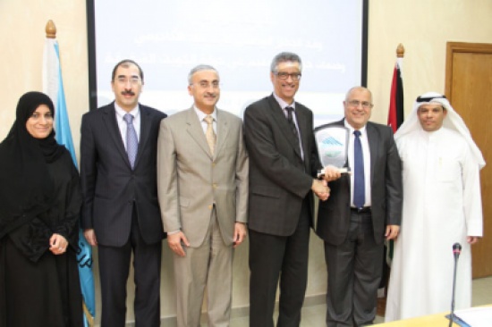 وفدا من الجهاز الوطني للاعتماد الكويتي يزور جامعة الزرقاء