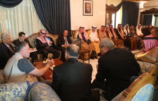 بالصور : زيارة الملك للبترا بالصور : زيارة الملك للبترا
