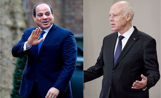 السيسي يطمئن على سعيّد والأخير يتحدث عن "السّم الزعاف" السيسي يطمئن على سعيّد والأخير يتحدث عن "السّم الزعاف"