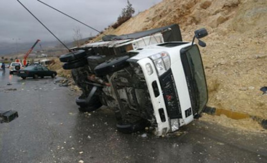 وفاة شاب اثر تدهور شاحنة في العقبة