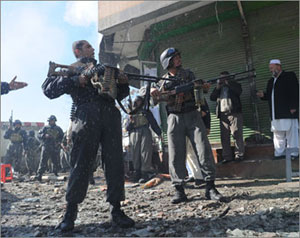 قتلى في اقتحام وزارة الدفاع الأفغانية  