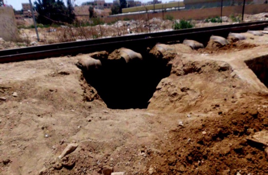 منقبو ذهب يعبثون بالبنية التحتية لسكة الحديد الحجازي بحفرياتهم