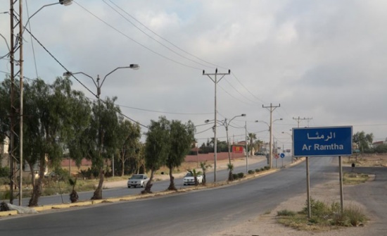 سقوط قذيفة سورية على الرمثا