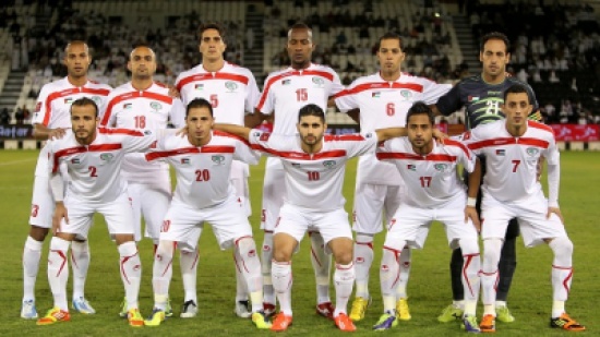 المنتخب الفلسطيني يصل عمان المنتخب الفلسطيني يصل عمان