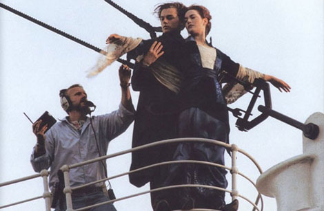 مراحل إعداد فيلم " تايتانيك " ( صور لم تنشر من قبل ) 