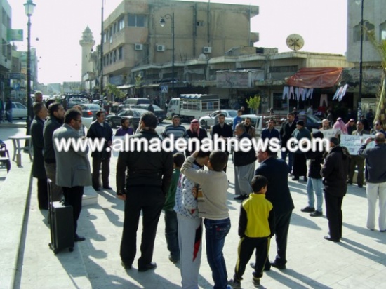 شاهدوا بالصور : جرش تنتفض ضد رفع الأسعار