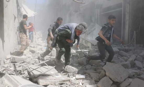 ارتفاع حصيلة قتلى القصف الجوي في مدينة حلب الى 16 شخصا ارتفاع حصيلة قتلى القصف الجوي في مدينة حلب الى 16 شخصا