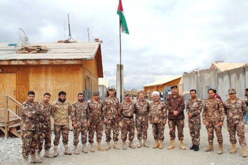 قيادة القوة الاردنية 222 أفغانستان 10 تكرم قوة الواجب الامريكي قيادة القوة الاردنية 222 أفغانستان 10 تكرم قوة الواجب الامريكي