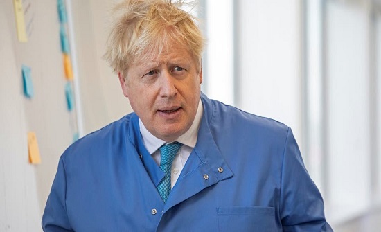 وزير الصحة البريطاني: جونسون في حالة جيدة جداً