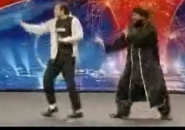 متسابق يقلد مايكل جاكسون