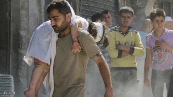 "براميل متفجرة" على حلب وريف دمشق "براميل متفجرة" على حلب وريف دمشق