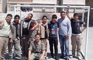 " ملاعبنا ....بيئة اكثر اماناً "