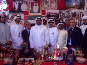 زيارة معرض التراث الوطني للجاليات العربية والأجنبية في جامعة اليرموك