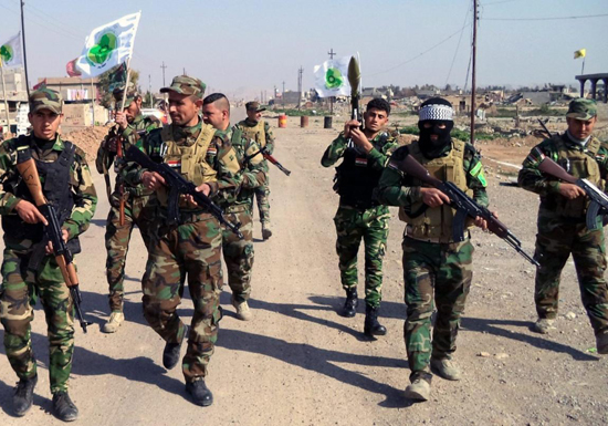 اشتباكات بين مسلحين من مليشيات الحشد الشعبي في صلاح الدين