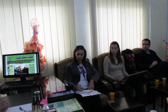 منظمة الإغاثة الإنسانية تزور جمعية التكافل الخيرية