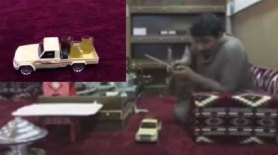 شاهد.. تقنية مبتكرة لتقديم الشاي