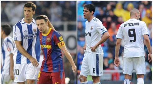 خسارة محلية لبرشلونة وريال تحضيراً لأوروبا