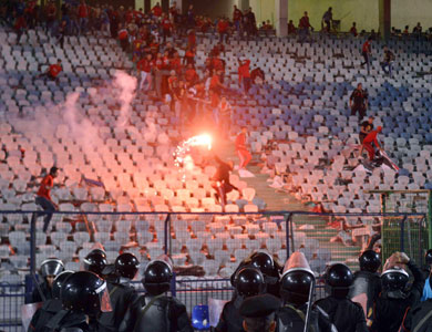 سب وزير داخلية مبارك وراء اشتباكات ملعب القاهرة الدولي