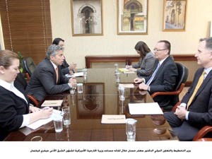 مباحثات لتعزيز المساعدات الاميركية للمملكة 