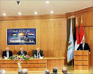 مصالحة فلسطينية بالقاهرة 