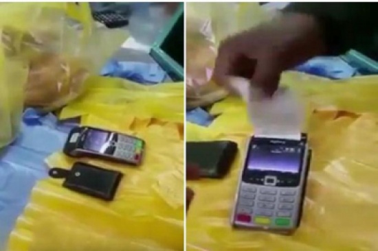 كشف حقيقة مقطع سحب البائع لأموال من بطاقة الصراف الآلي دون علم صاحبها