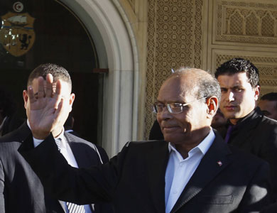 المرزوقي: تونس تحقق معجزة عبر حفاظها على الوحدة الوطنية