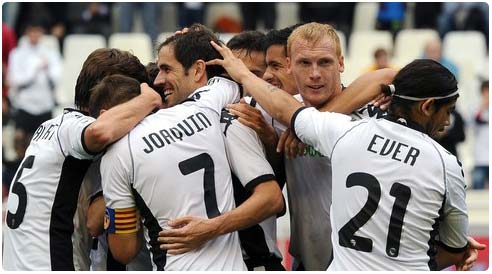 فوز عريض لفالنسيا وهبوط ألمريا رسمياً