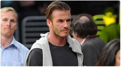 ديفيد بيكهام يتعرض لحادث مروري