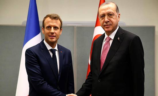 أردوغان وماكرون يبحثان الأزمة السورية والعلاقات الثنائية أردوغان وماكرون يبحثان الأزمة السورية والعلاقات الثنائية