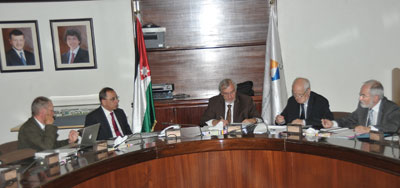 رئيس الجامعة الألمانية يستقبل وفداً من المؤسسة الألمانية لخدمة التبادل الأكاديمي