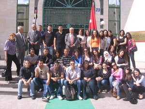 جامعة عمان العربية تستضيف مجموعة من عرب الداخل