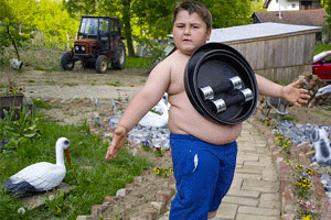 "طفل مغناطيسي" يشفي المرضى في أوكرانيا