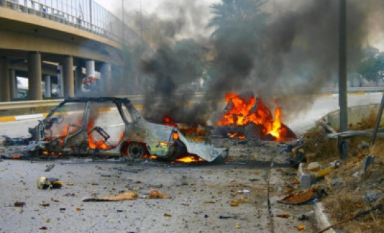 44 قتيلا وجريحا في تفجير مفخخة شمالي بغداد 44 قتيلا وجريحا في تفجير مفخخة شمالي بغداد