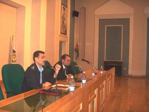 دورة أصدقاء شرطة في كلية الهندسة التكنولوجية