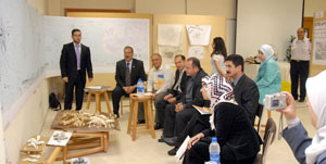 مناقشة مشاريع تخرج الفوج الأول في قسم هندسة العمارة في الجامعة الهاشمية