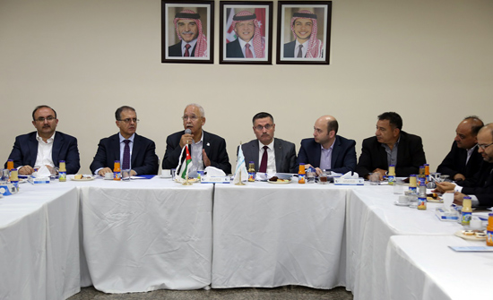 "المهندسين" تلتقي رؤساء واعضاء لجان ارتباطها الخارجية