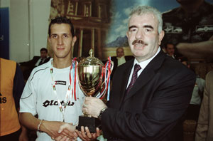 كلية القدس بطل خماسي قدم الكليات