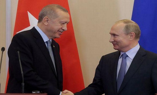 الكرملين: بوتين وأردوغان بحثا الصراع في محافظة إدلب السورية الكرملين: بوتين وأردوغان بحثا الصراع في محافظة إدلب السورية
