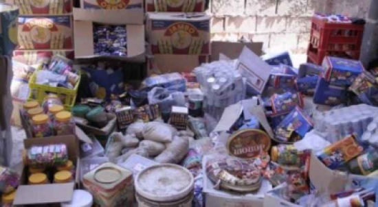 اتلاف طن من المواد التموينية والمنظفات منتهية الصلاحية في المفرق