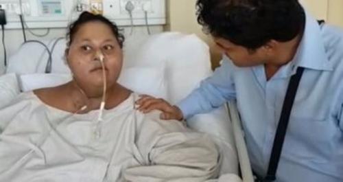 أسمن امرأة تخضع لعملية استبدال صمام بالقلب في أبو ظبي أسمن امرأة تخضع لعملية استبدال صمام بالقلب في أبو ظبي