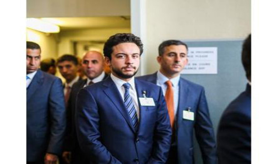 الملكة رانيا لولي العهد : أتطلع للاستماع لخطابك في الأمم المتحدة